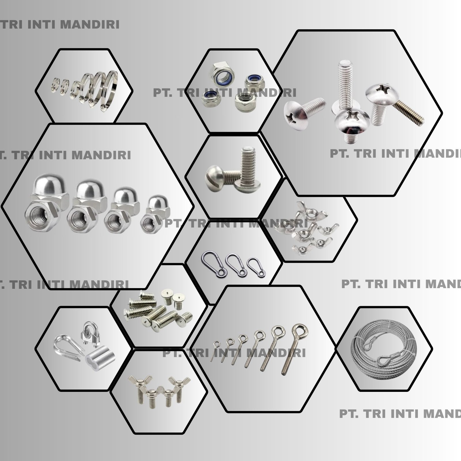 NUTS AND BOLTS STAINLESS STEEL