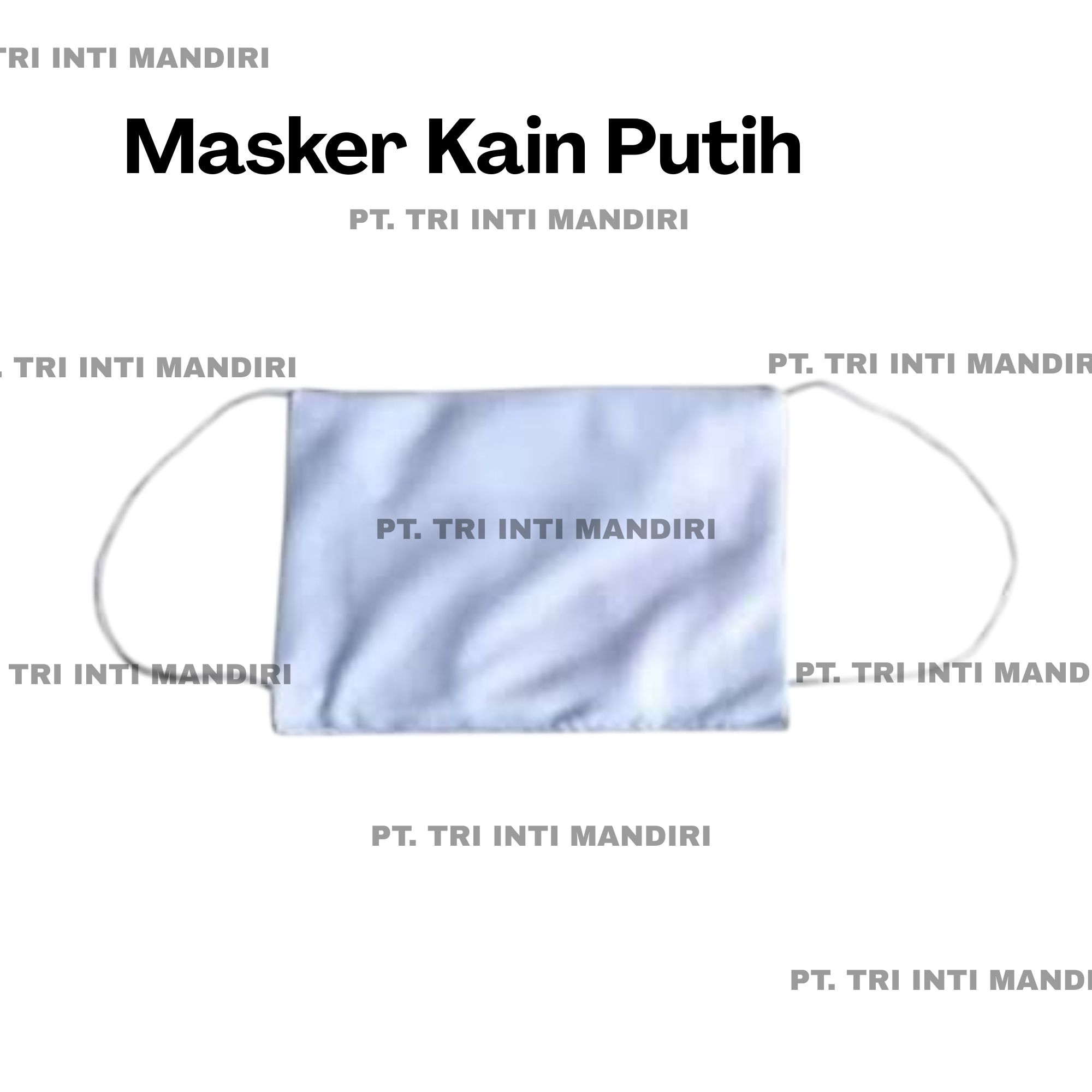Masker Kain Putih